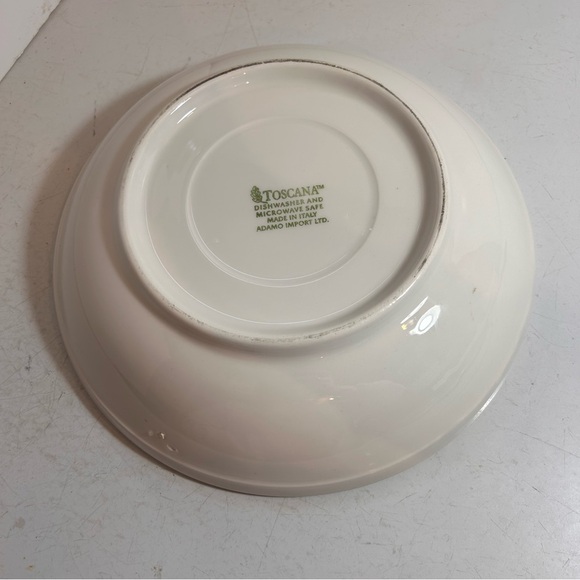 Vintage Toscana Quadrifoglio ceramic pasta noodle serving plate‎ - made in Italy - Picture 6 of 11